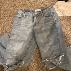 Pacsun Skinny flared jeans.